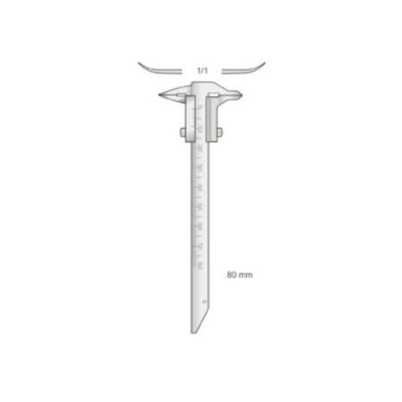 Calibro dentale doppio