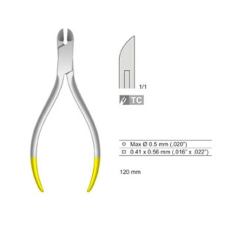 Tronchese per fili intraorali (max diametro 0,5 mm)